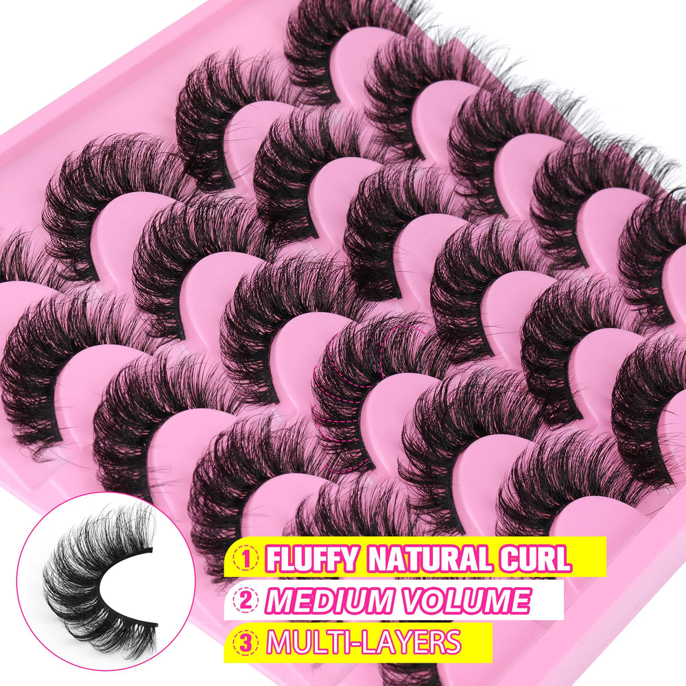 Yawamica cils faux effet œil-chat pour un style glamour discret.