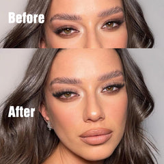 Yawamica cils en fibre importee, texture mate noire pour aspect plus naturel.