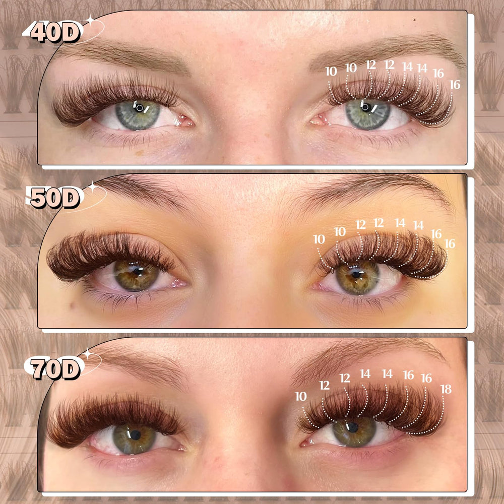Yawamica cils-grappe duveteux et definis brun pour un éclat naturel.