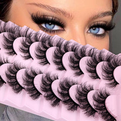 Yawamica cils mink duveteux 16mm pour regard élégant et naturel.