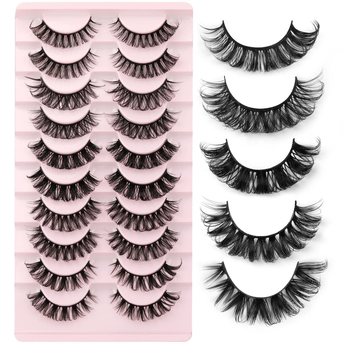 Cils Yawamica Russie Volume style 01: effet naturel et volumisant pour le regard