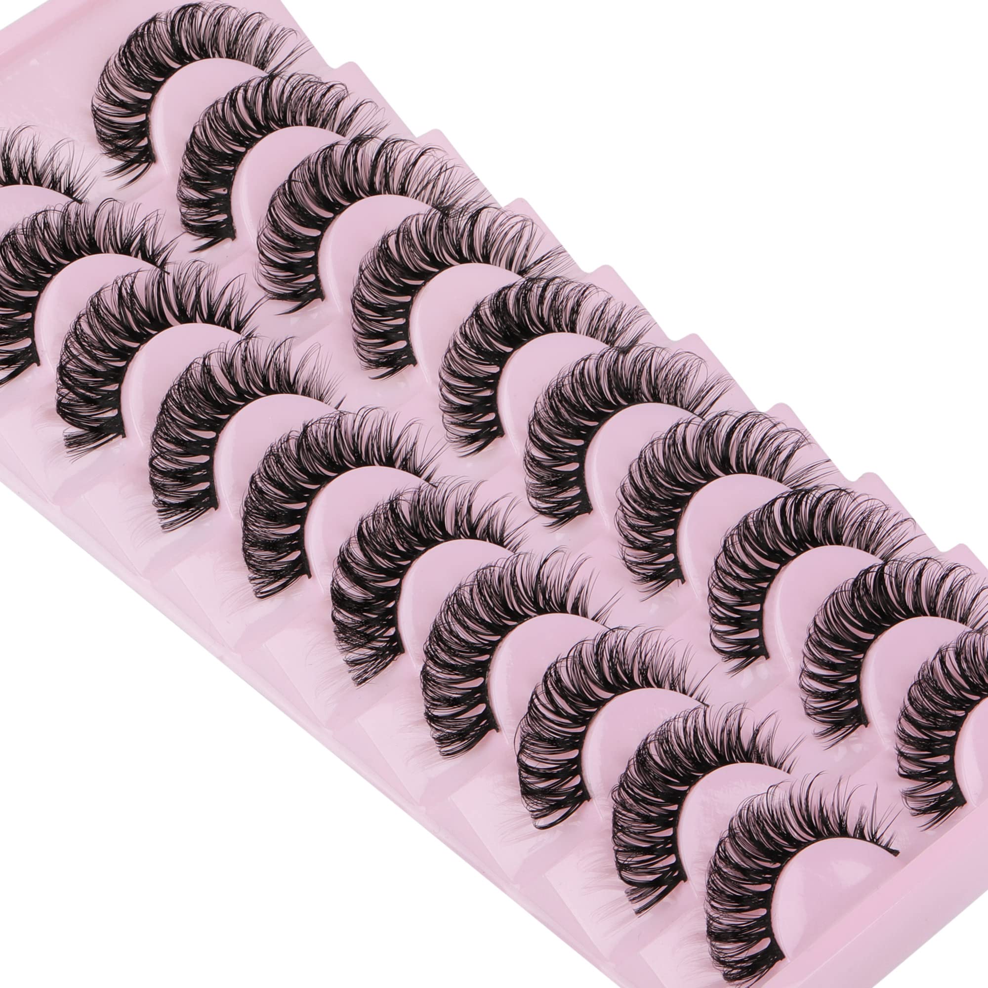 Yawamica cils soie fine, sensation naturelle et légère.