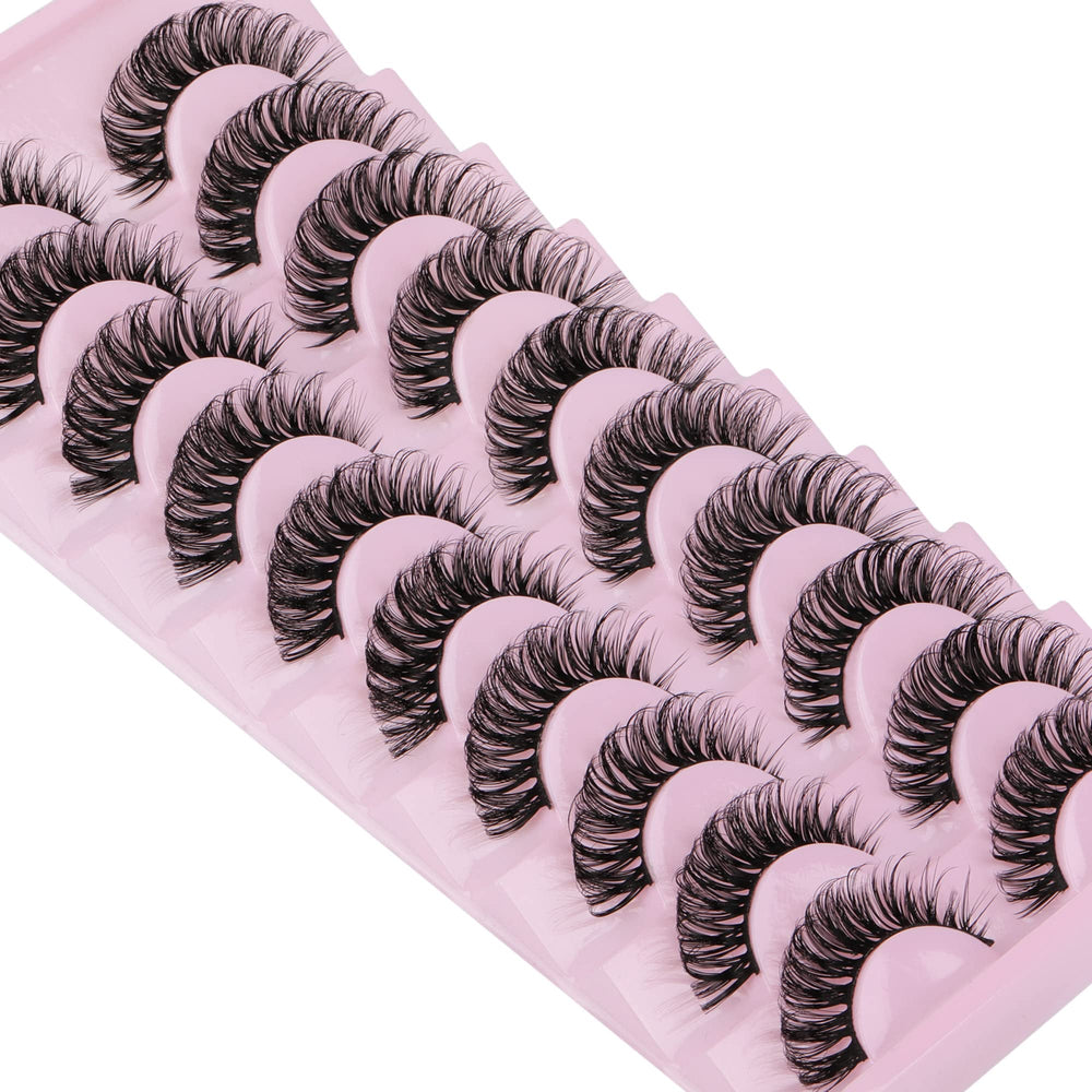 Yawamica cils soie fine, sensation naturelle et légère.