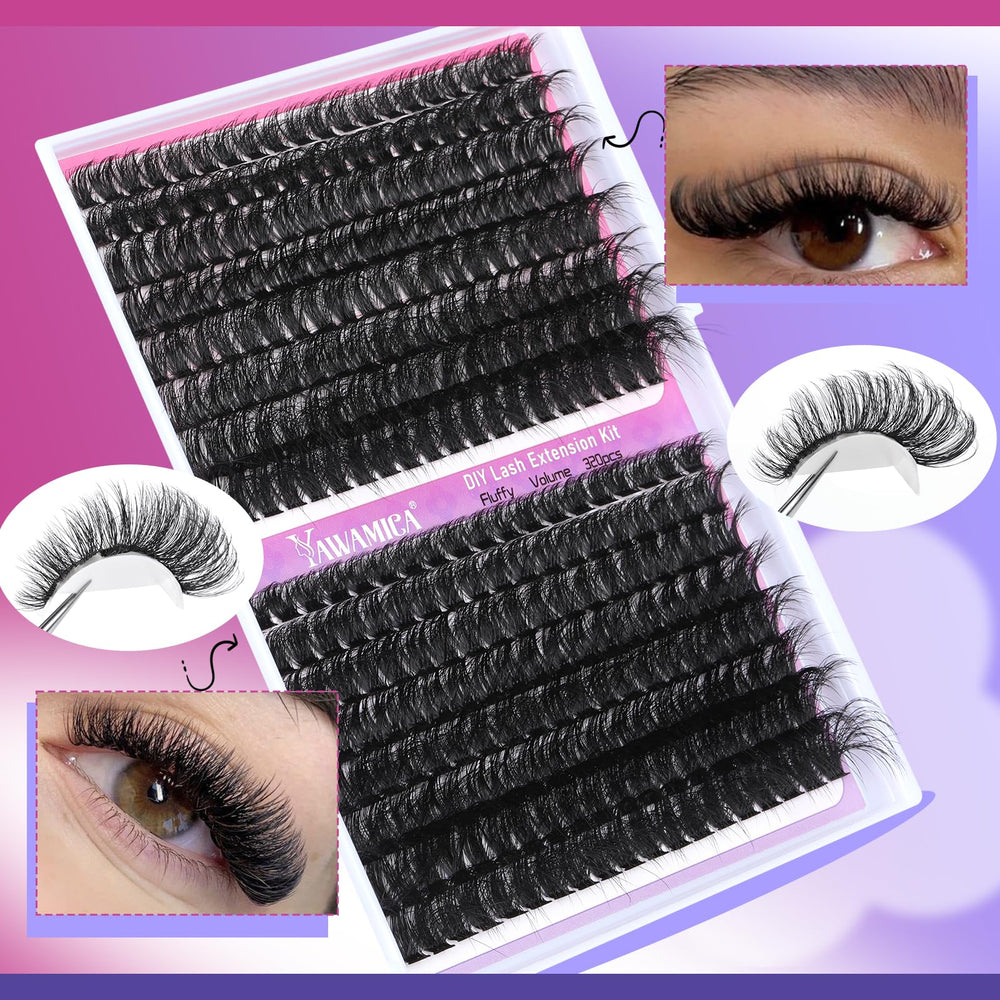 Yawamica look salon à domicile, volume et flottaison pour les yeux