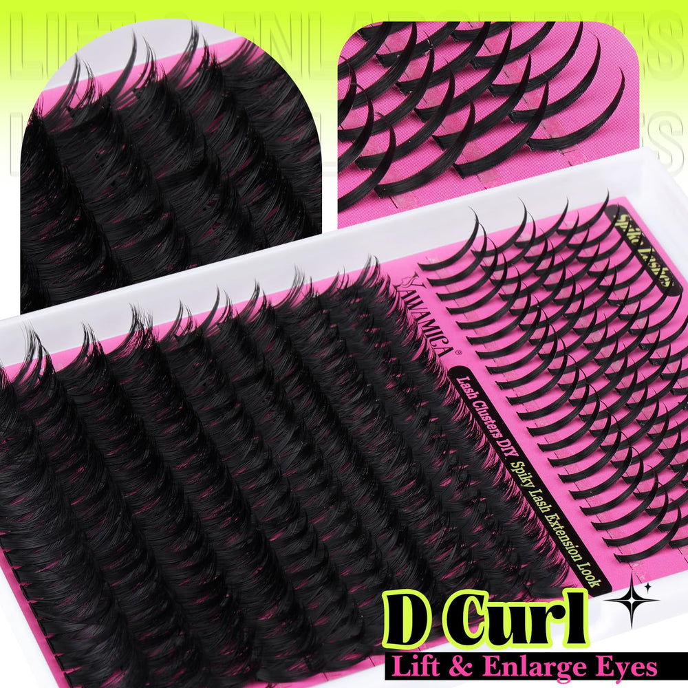 Yawamica combinaisons variées cils: volume et pointes pour style unique