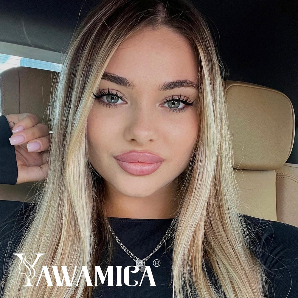 Yawamica tenue longue et rendu naturel avec ces groupes cils