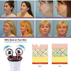 Yawpig appareil microcourant visage utilisé avec crème pour glisse optimale.