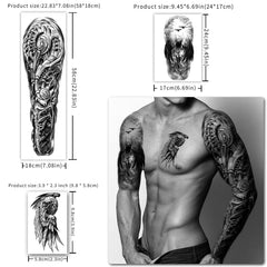 Tatouage Yazhiji ange sur l’épaule pour exprimer votre style sans engagement et sans douleur.