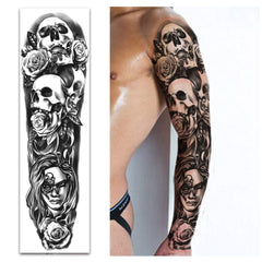 Aspect réaliste, tatouage éphémère à partager entre amis et famille.