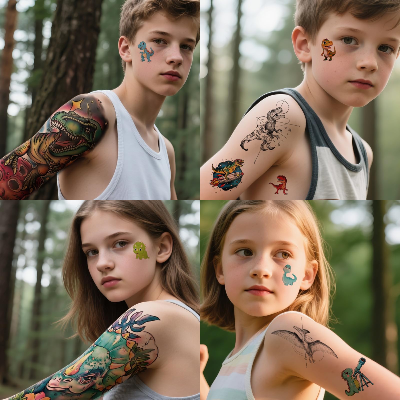 Tatouage Yazhiji griffe raptor, design accrocheur pour les déguisements.