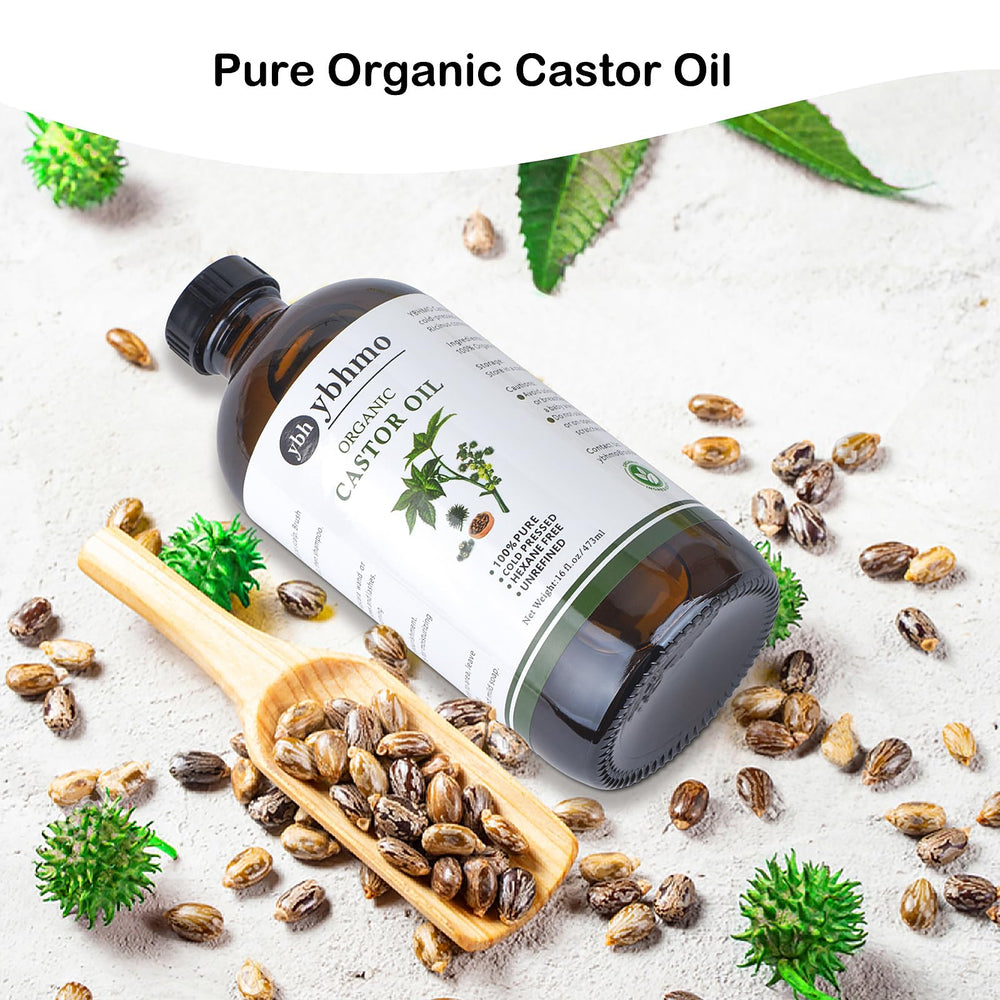 YBHMO huile de ricin comme huile porteuse pour massages.