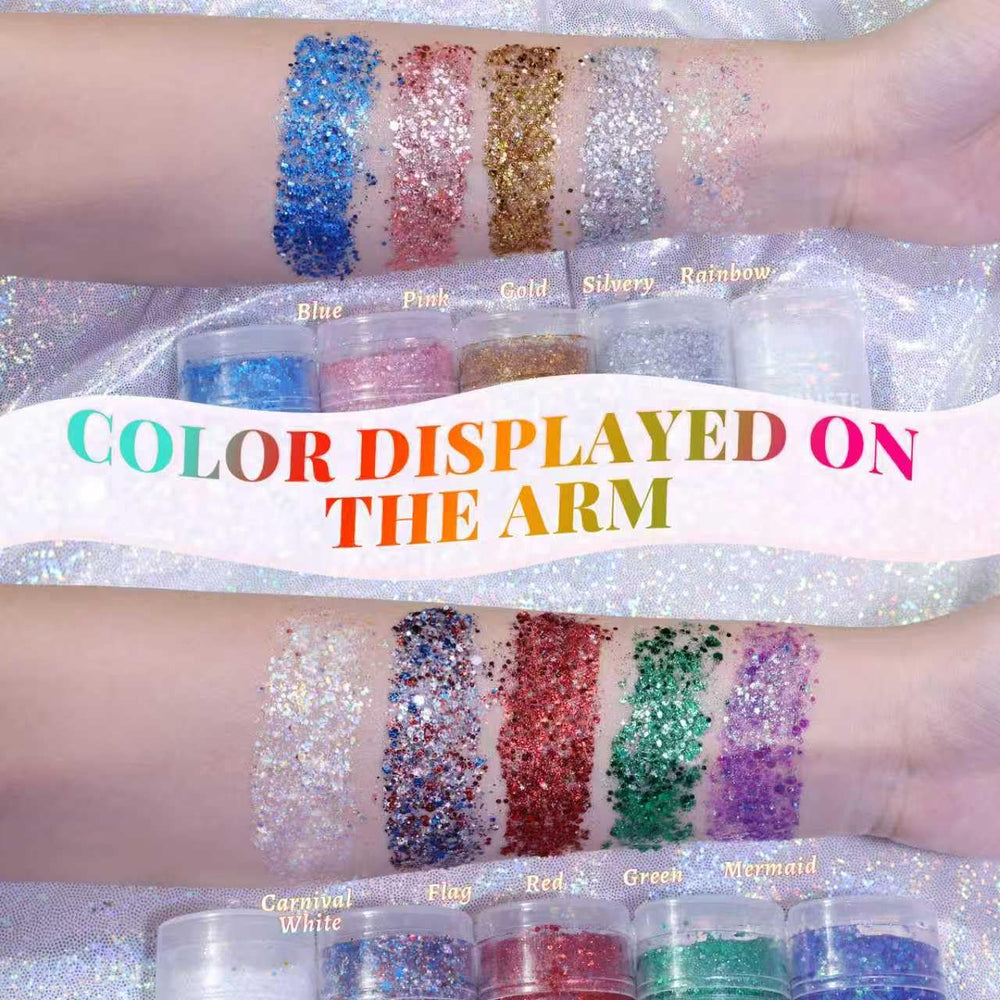 Le YBUETE Crayon pailleté Rotation et application rapide offre une couvrance ciblée.