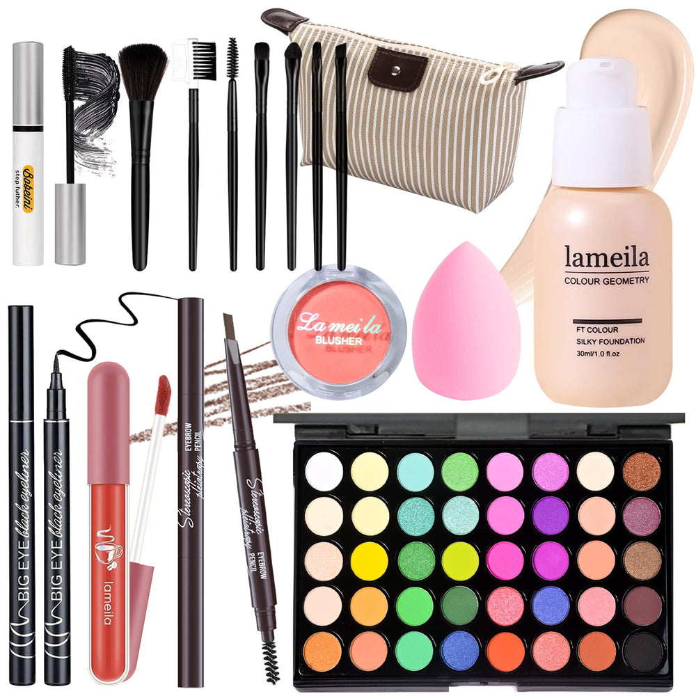 Palette d'ombres 40 couleurs YBUETE pour des rendus variés et polyvalents.