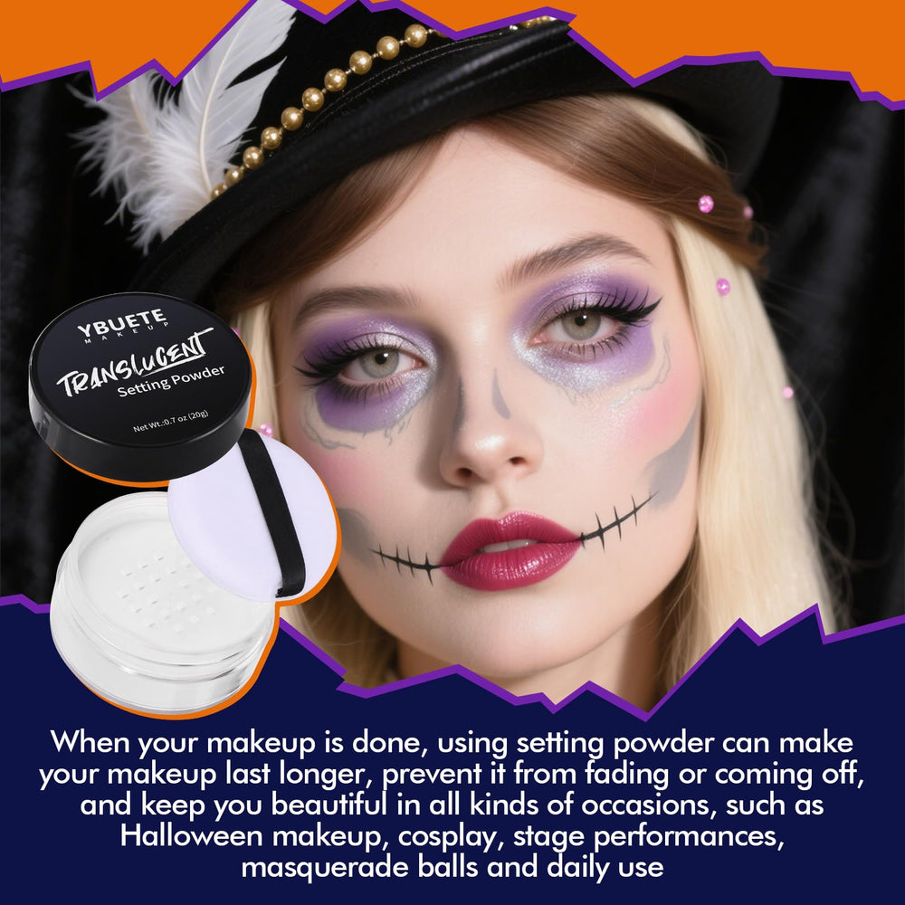 Halloween YBUETE: maquillage durable et adaptable au look SFX.