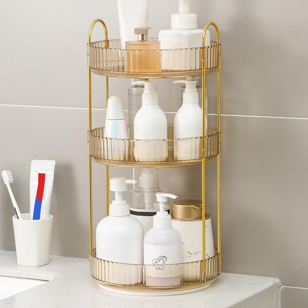 YCIA&DONE design ambre doré élégant pour vanity.