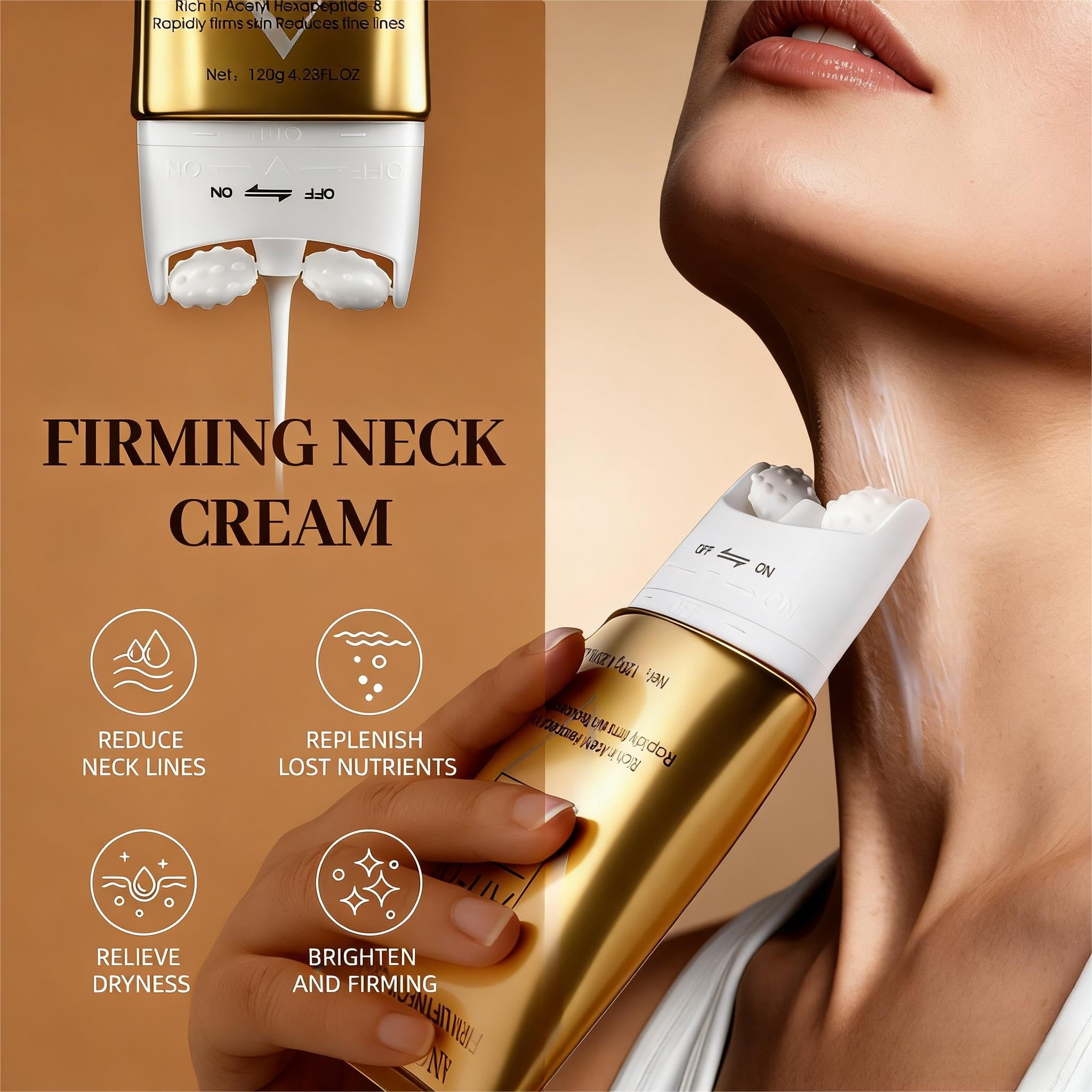 YCQQPRO Angel Silk AH-8 : rouleau massage yeux, réduction possible des poches.