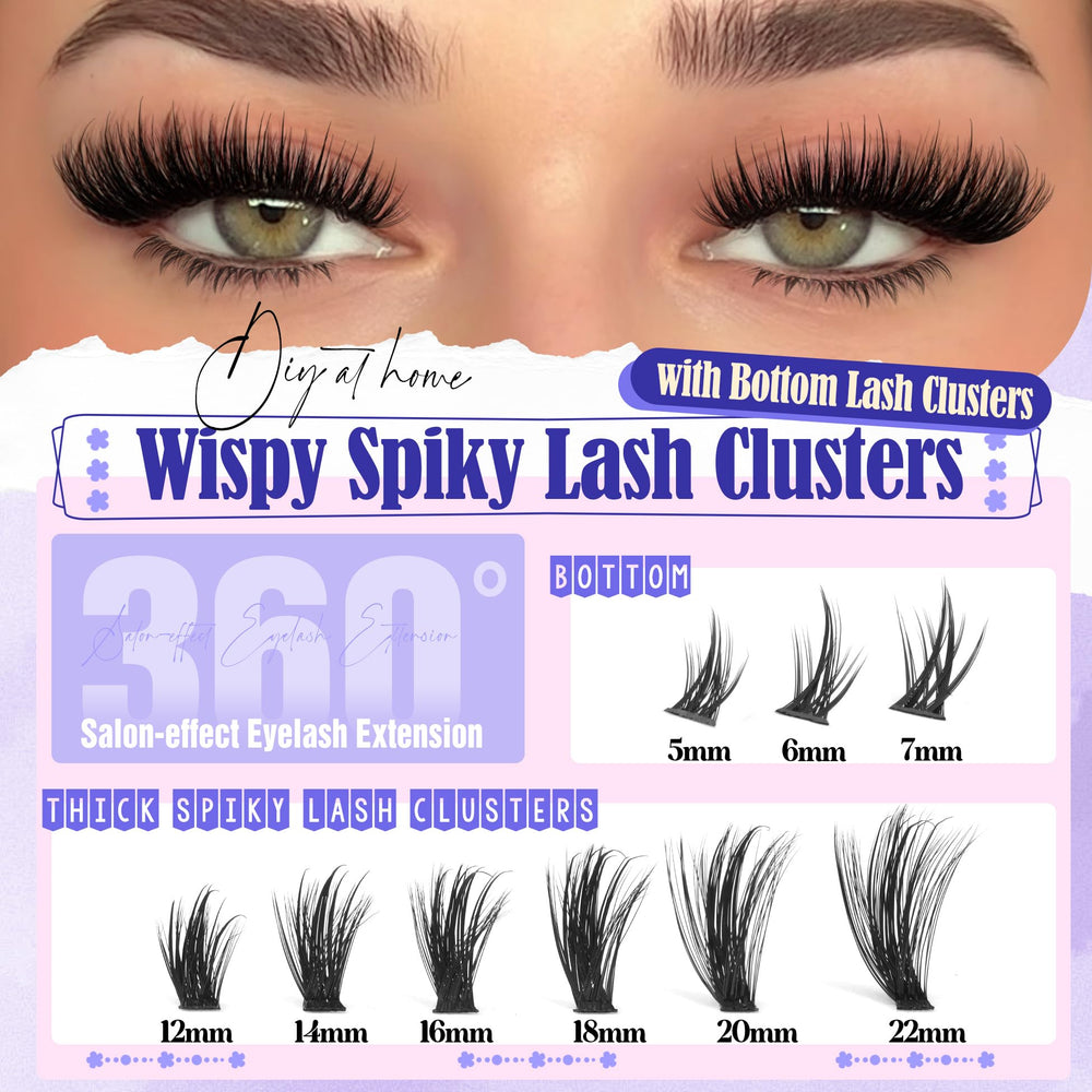 YDAGKH cils inferieurs: base douce pour un regard équilibré et naturel.