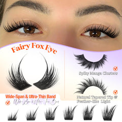 Cils manga épineux pour un look moderne et audacieux avec YDAGKH.