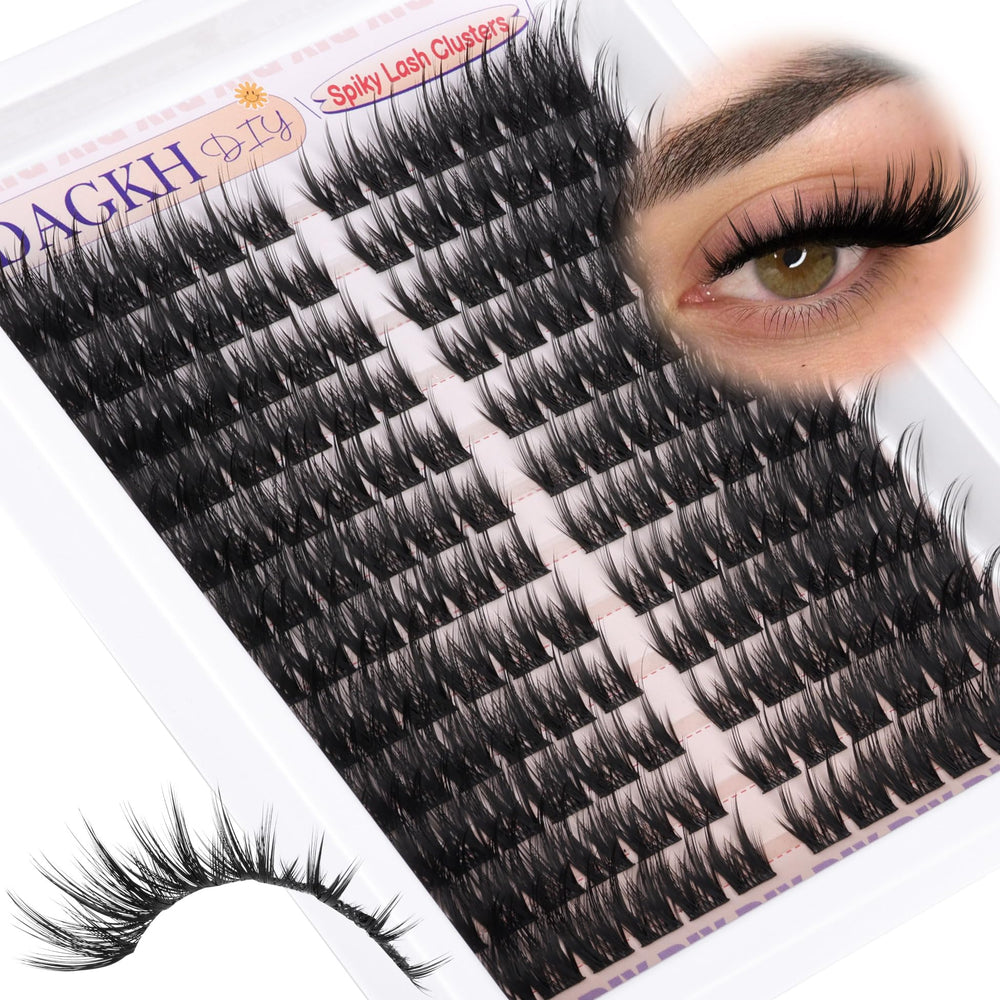 Cils YDAGKH : placement naturel sans residus visibles.