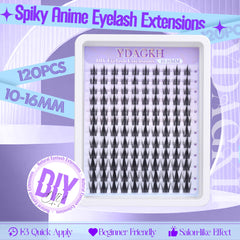 YDAGKH extensions cils effet demi-longs pour volume subtil.