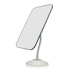 Miroir YEAKE à rotation 360° sur bureau pour un angle précis du maquillage.