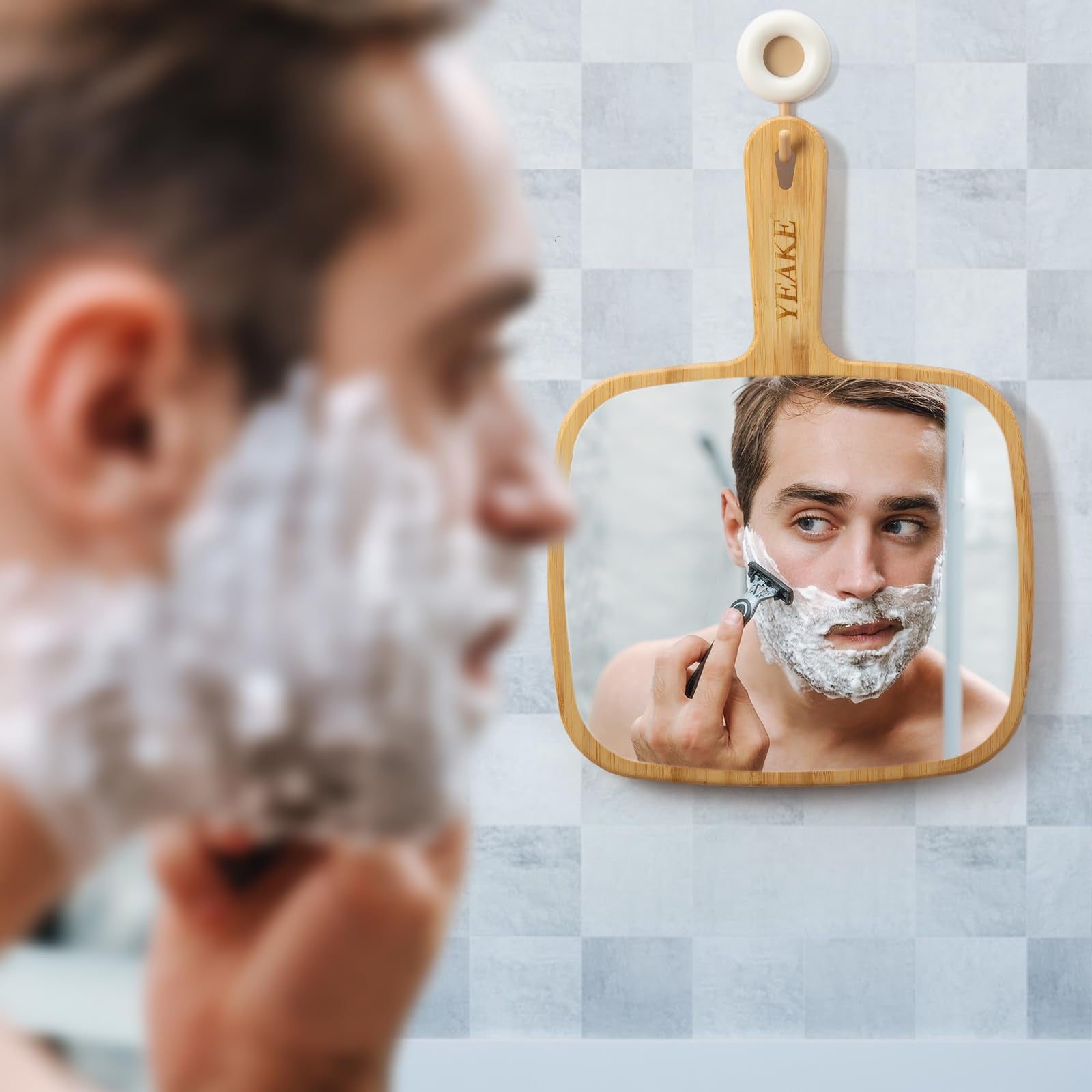 Miroir YEAKE haute définition assure une image nette et fidèle