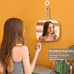 Miroir YEAKE offre une grande zone de vision pour le coiffage et le rasage