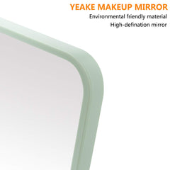 Miroir YEAKE sur pied métal, positionnement stable sur tout plan.