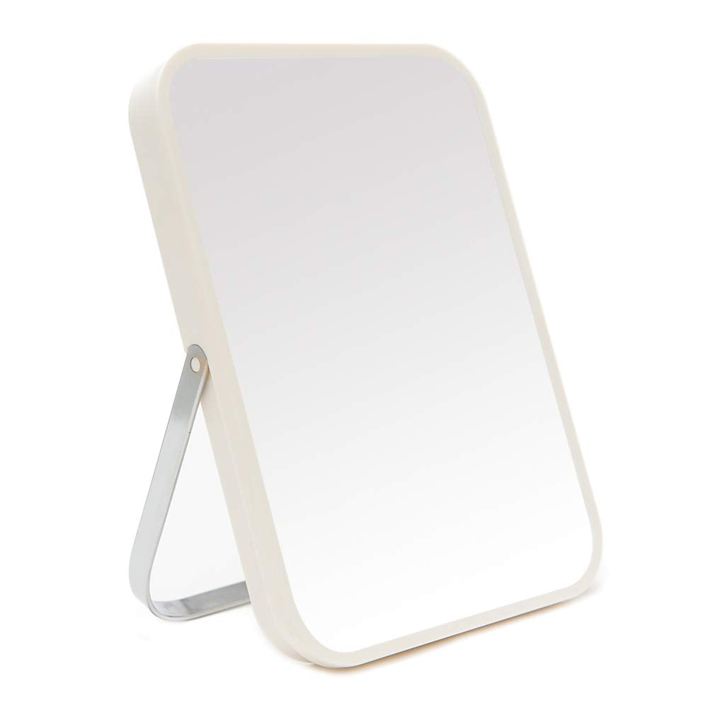 Miroir YEAKE de table compact et pliant, pratique pour gagner de la place.