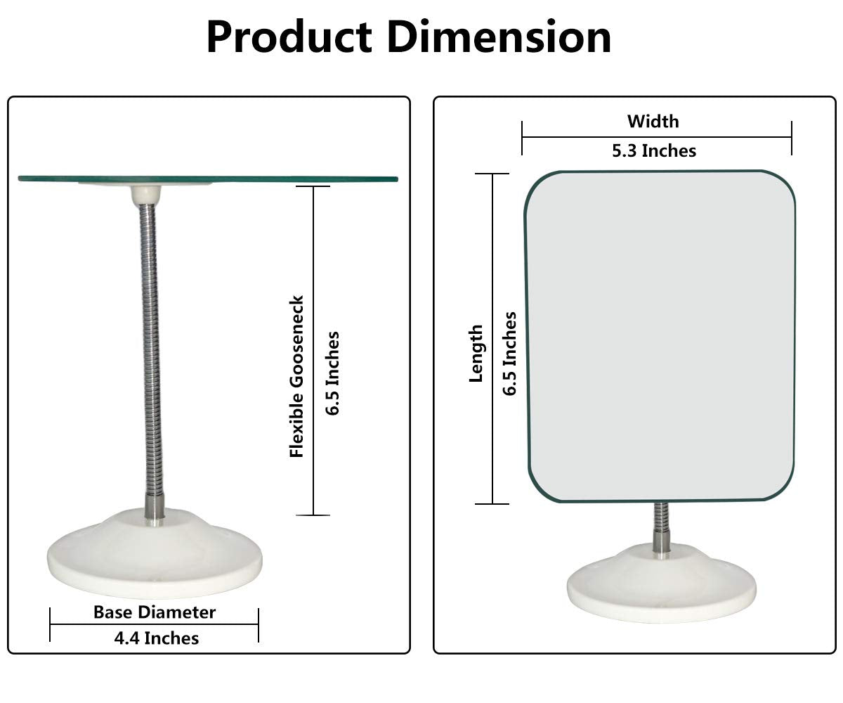 Miroir YEAKE Verre optique de précision pour détails du visage