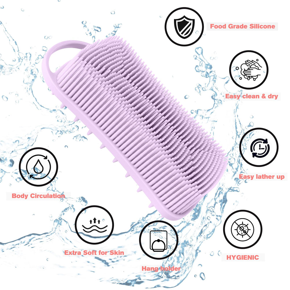 YEALIFE brins silicone longs 22mm pour un nettoyage en profondeur.