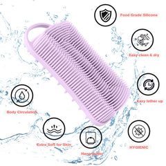 YEALIFE brins silicone longs 22mm pour un nettoyage en profondeur.