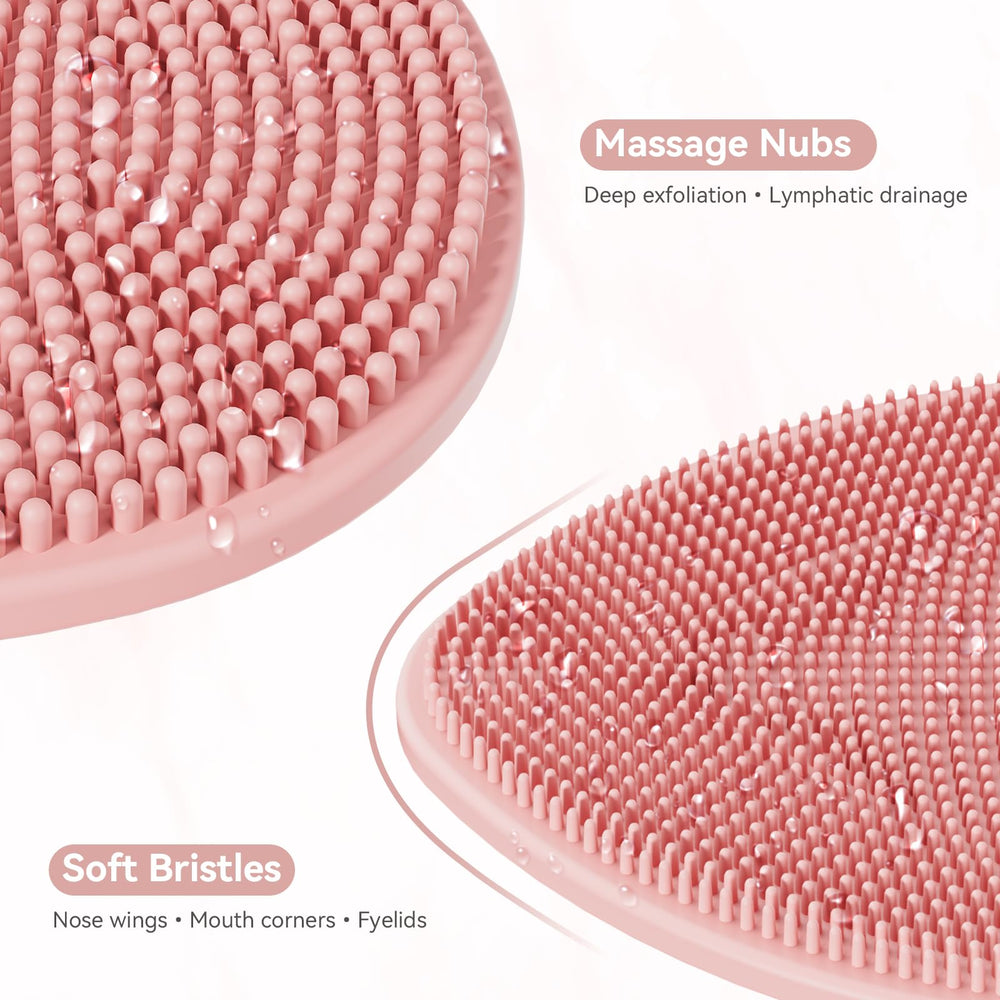 YEALIFE brosse visage silicone, nettoyage des pores précis pour éliminer résidus et impuretés.