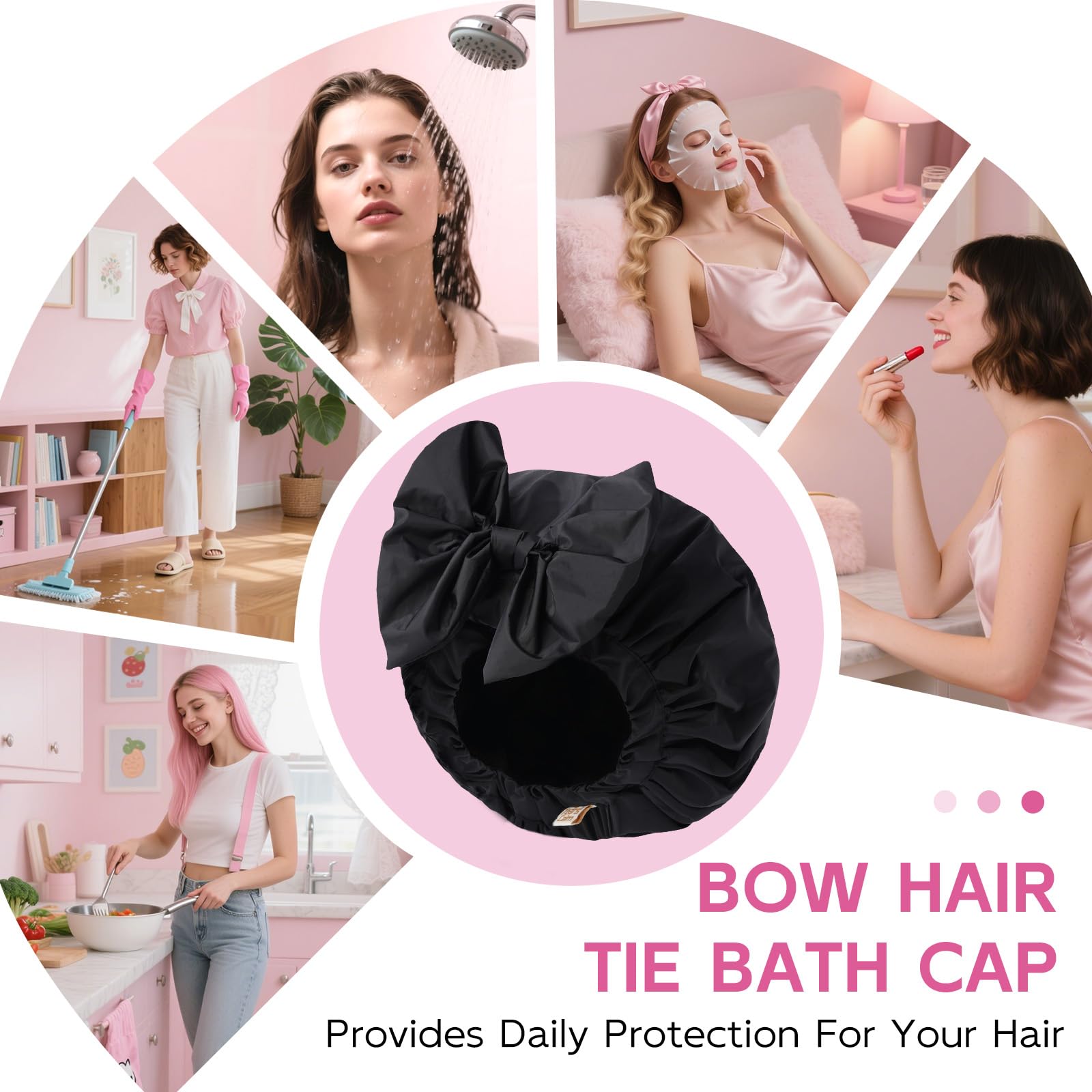 Years Calm capuchon protection cheveux – idéal lors des traitements capillaires et hygiène quotidienne.