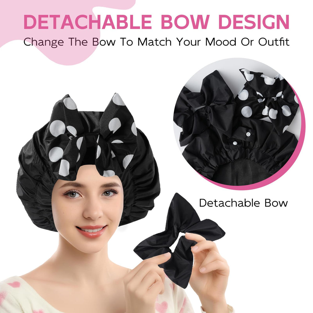 Years Calm capuchon douche taille universelle – convient à toutes longueurs de cheveux.