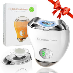 Yeesingsen coupe-ongles électrique pour bébé avec LED, pratique et sûr.