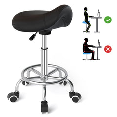 Selle YEEZEE avec assise large et rembourrage confortable, idéale pour de longues sessions.