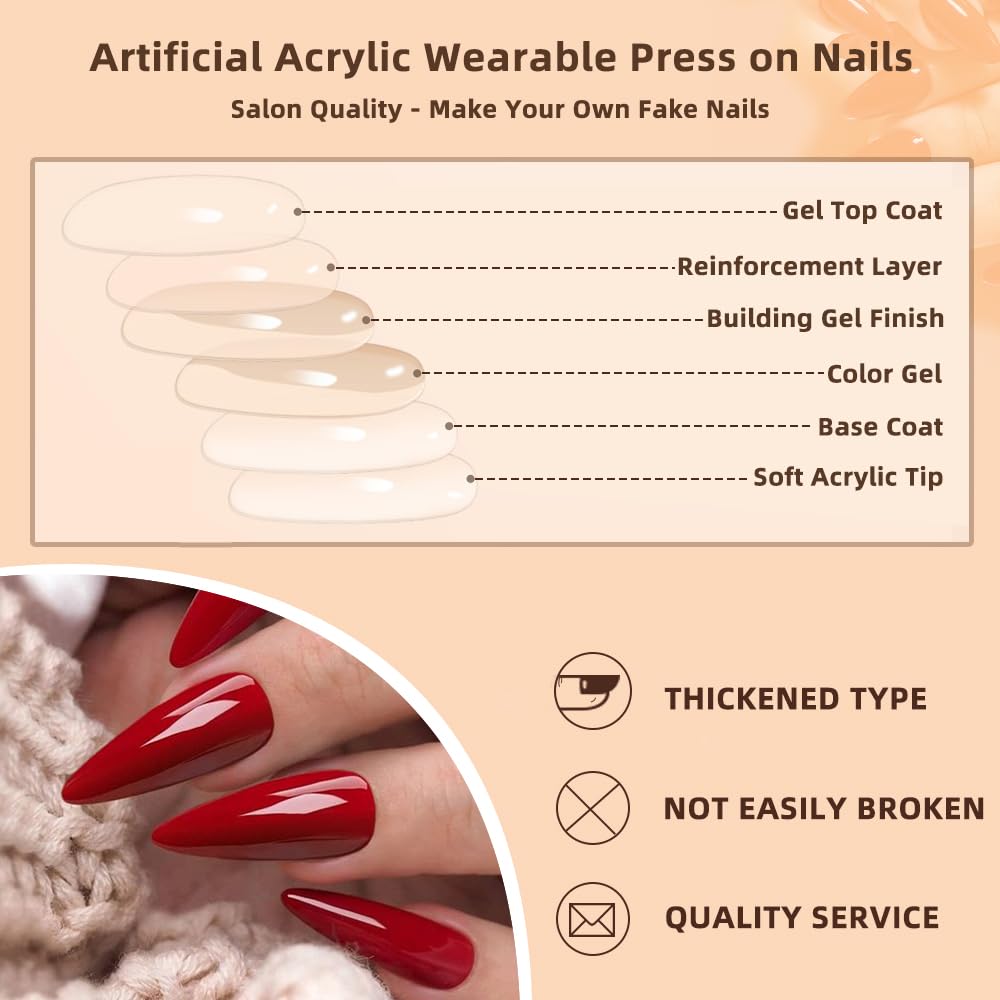 Mini fichier inclus pour ajuster les ongles rapidement.