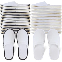Yeios chaussons pour invités, ensemble de 20 paires, pratique pour les visiteurs