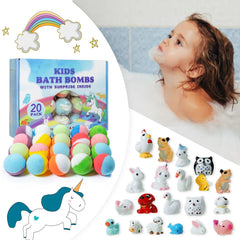 Bombes bain Yekery, couleurs et arômes variés.