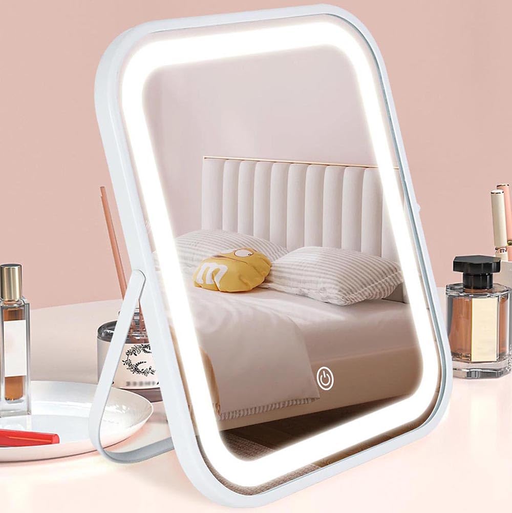 YEKKOPT Miroir vanité tactile, contrôle lumineux rapide et intuitif.