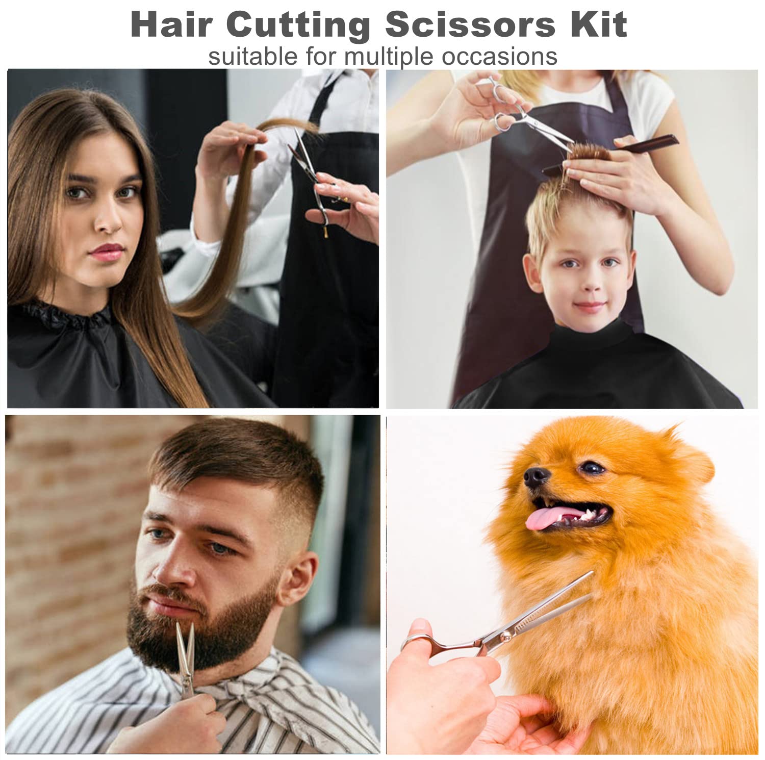 YELEGAI sac cuir coiffure kit, rangement pratique et élégant.