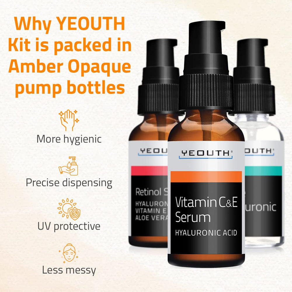 YEOUTH Application Retinol Nuit, étape clé de la routine nocturne.