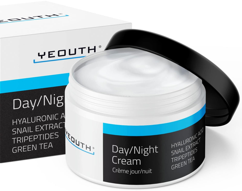 YEOUTH: bouteille Jour-Nuit hydratante prête à intégrer votre routine.