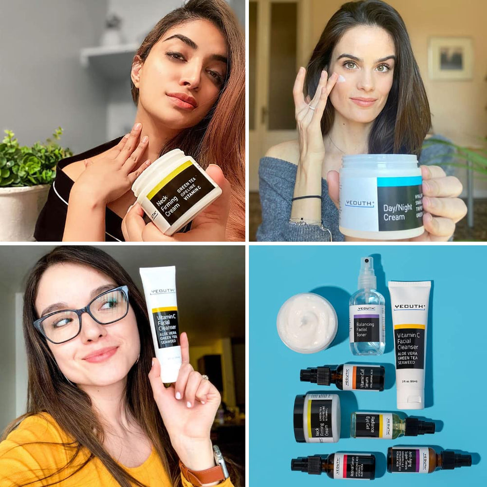 YEOUTH crème cou et visage lisse le décolleté