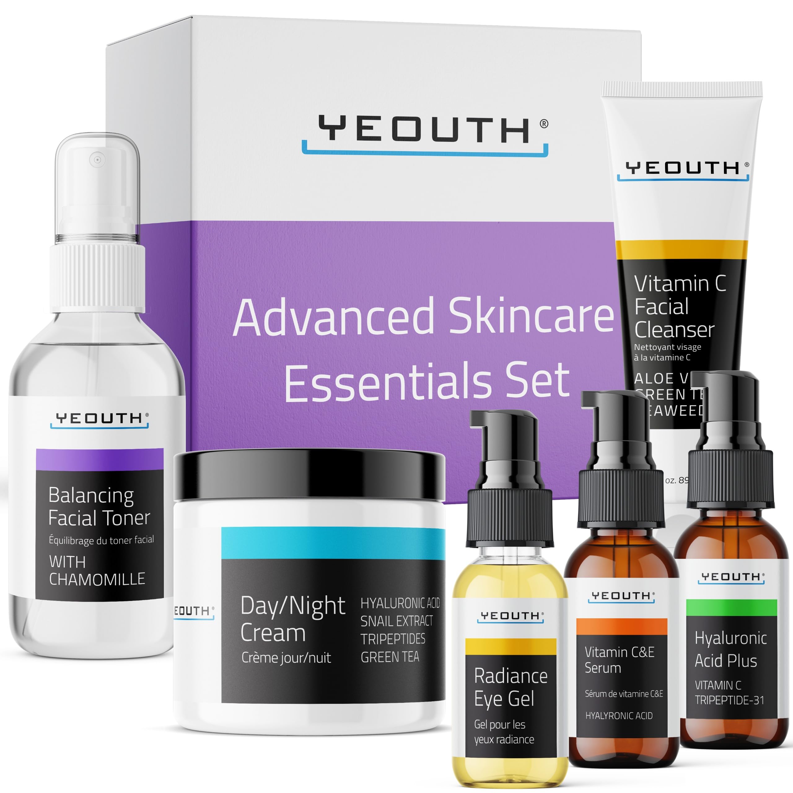 YEOUTH Sérum acide hyaluronique — hydratation profonde et douceur de la peau.