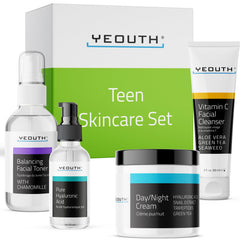 YEOUTH sérum hyaluronique, flacon pompe, hydratation rapide et durable pour la peau.