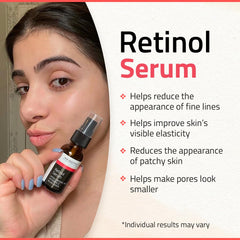 YEOUTH Retinol Texture Serum Lisse: texture légère qui pénètre rapidement.