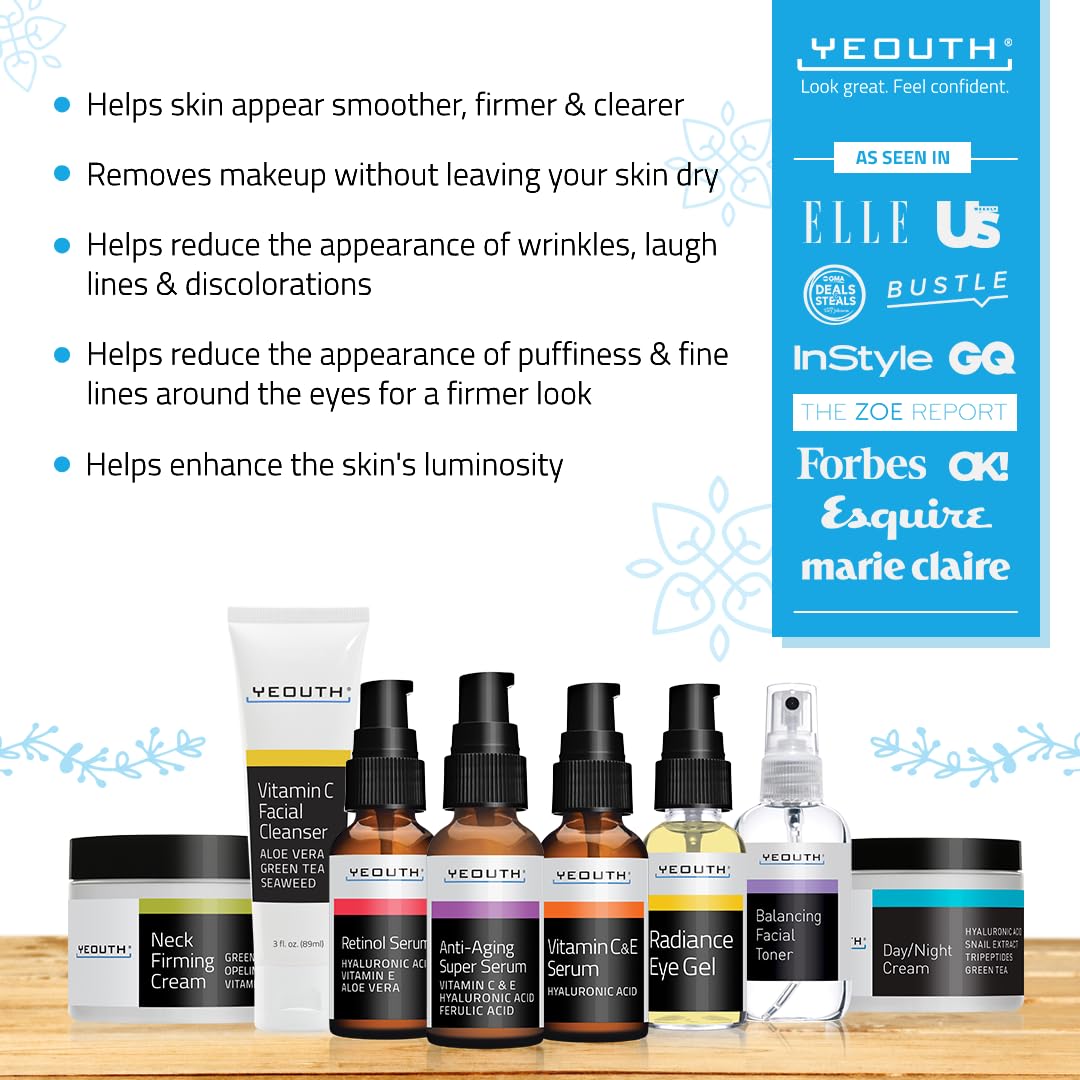YEOUTH toner équilibrant sans alcool prépare la peau