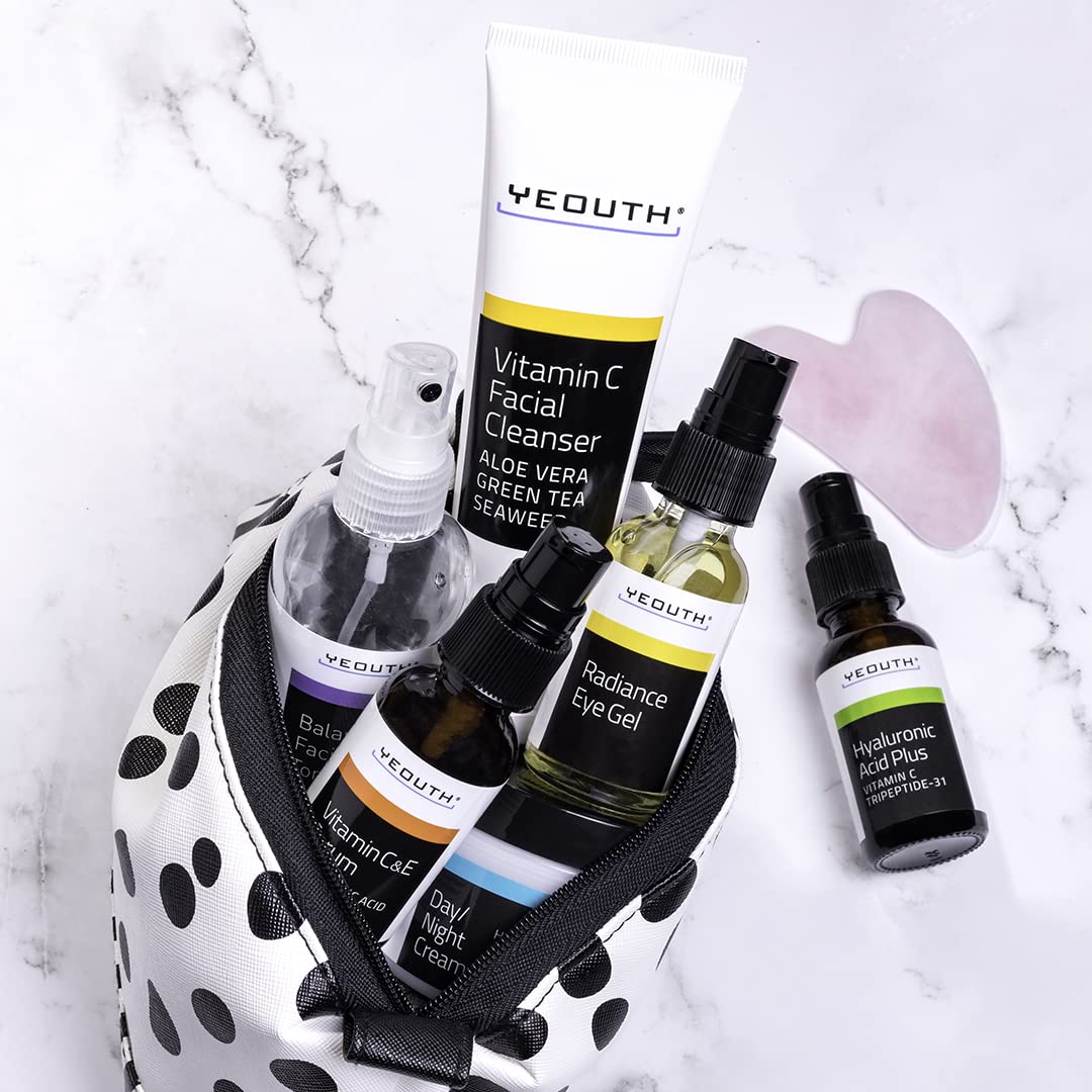 YEOUTH Tonique visage équilibre sans alcool — prépare la peau pour les soins.